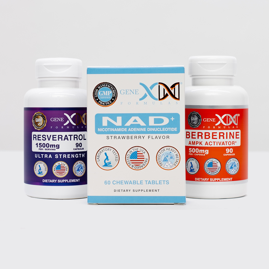 Berberine, Resveratrol & NAD+ Chewable Combo