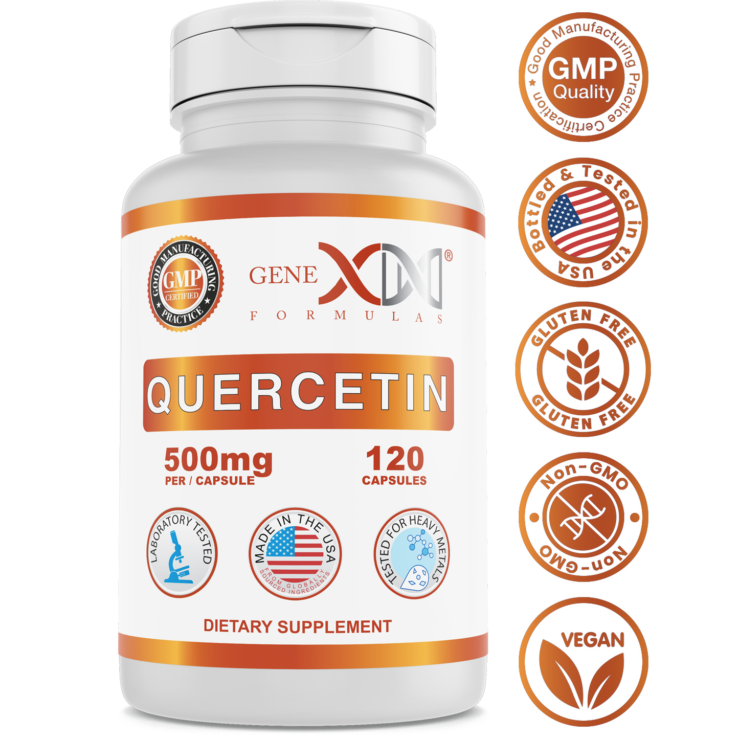 Genex Quercetin 500mg (120 capsules)