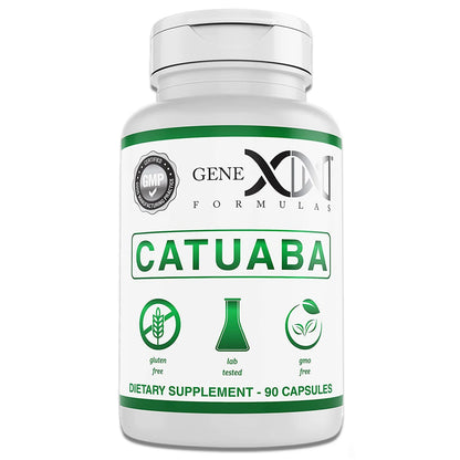 Genex Catuaba Bark 1500mg L-Leucine 120mg (90 Capsules)