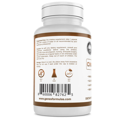 Genex Cinnamon Bark (200 Capsules)