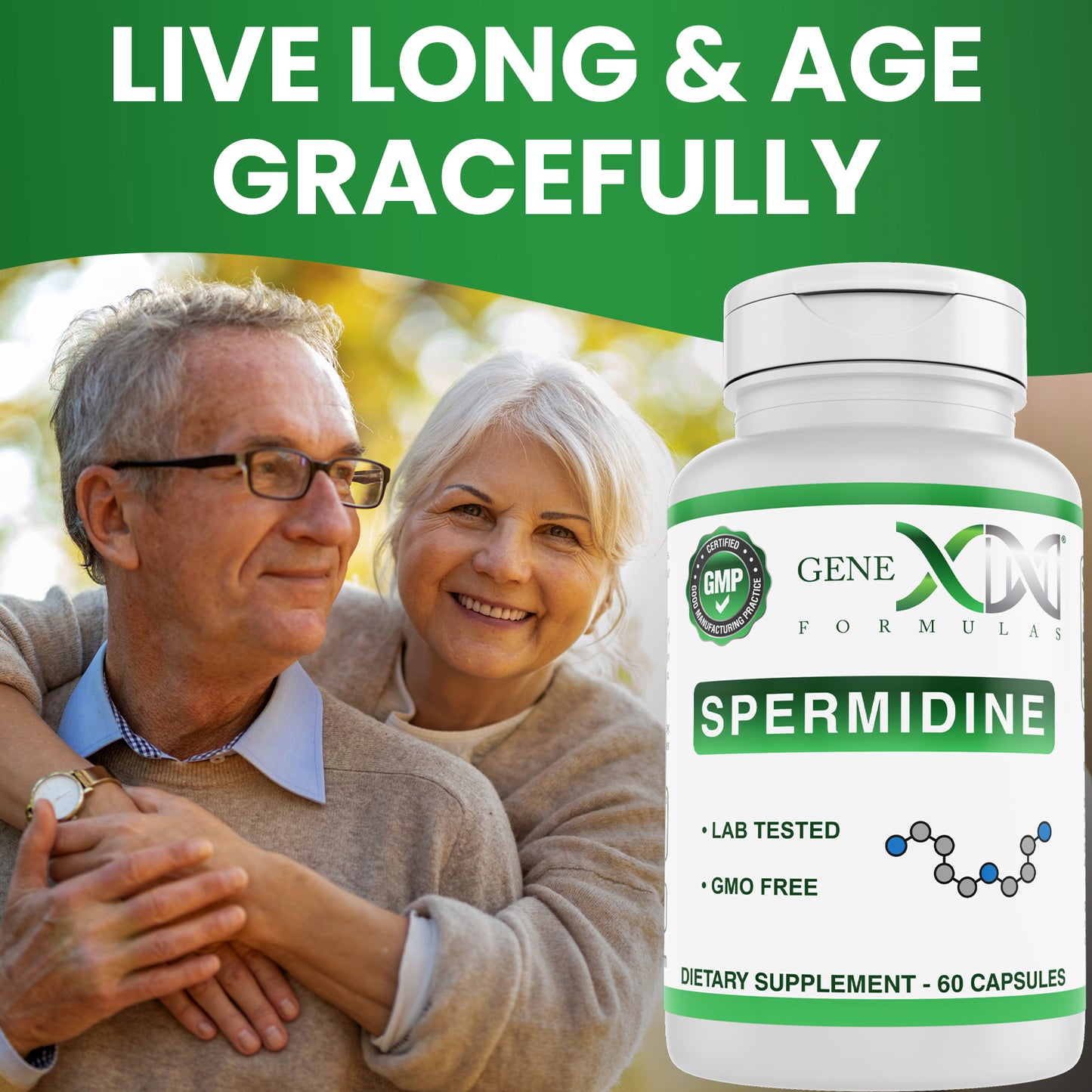 Genex Spermidine 10m (60 Capsules)