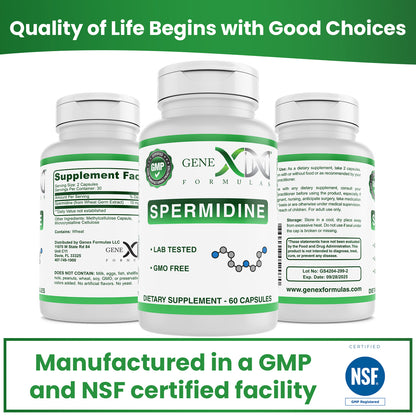 Genex Spermidine 10m (60 Capsules)