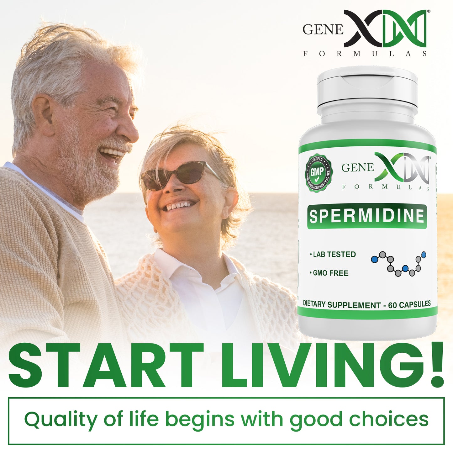 Genex Spermidine 10m (60 Capsules)