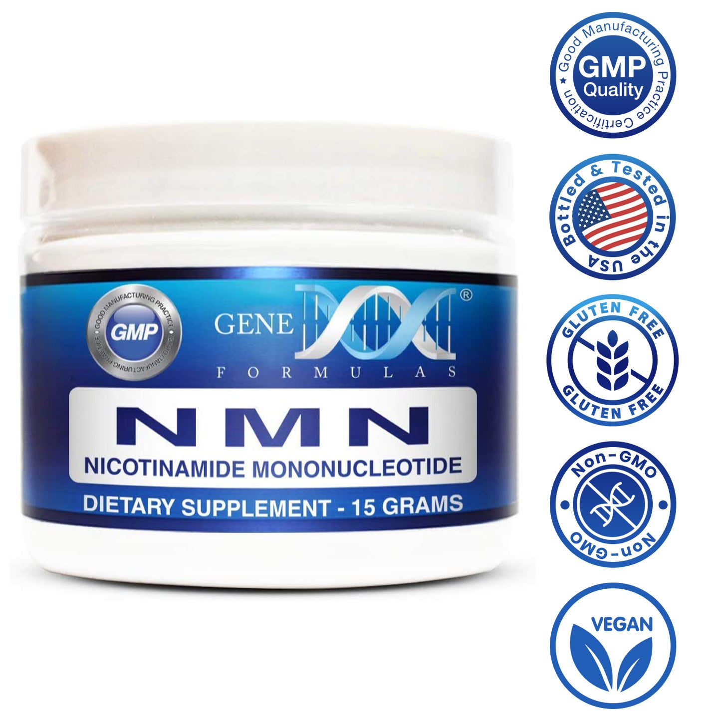 NMN Nicotinamide Mononucleotide Powder 15G (100 Scoops)