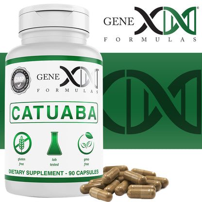 Genex Catuaba Bark 1500mg L-Leucine 120mg (90 Capsules)